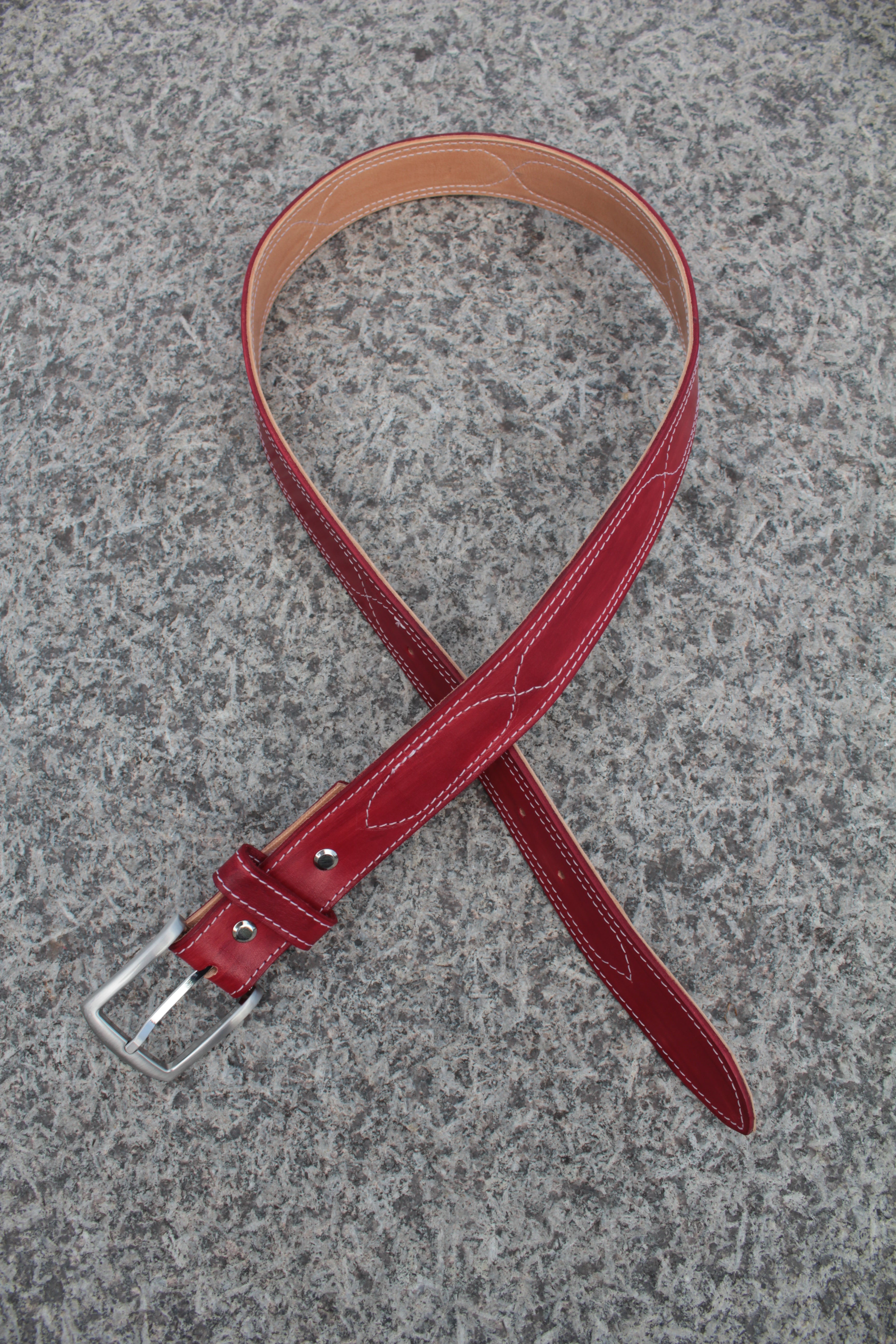 Ceinture Signature Rouge – OG DENIM