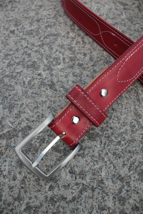 Ceinture Signature Rouge – OG DENIM