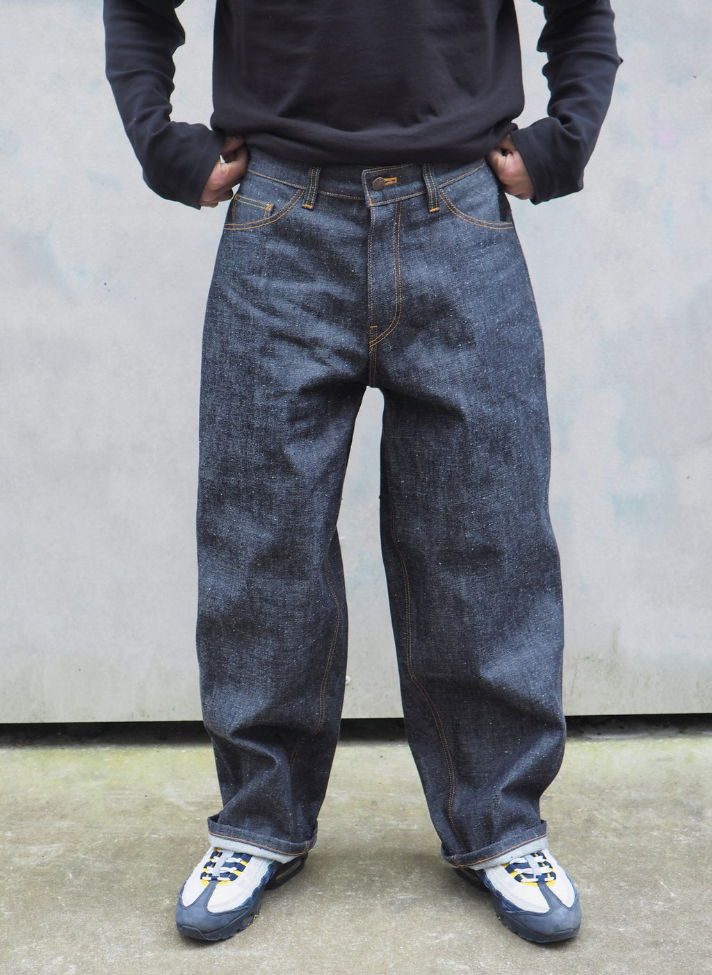 Jean Baggy Denim Brut Japonais – OG DENIM